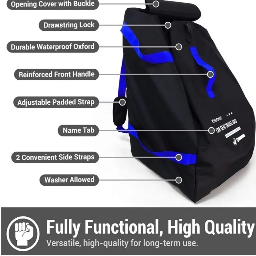 Black Car Seat Travel Bag